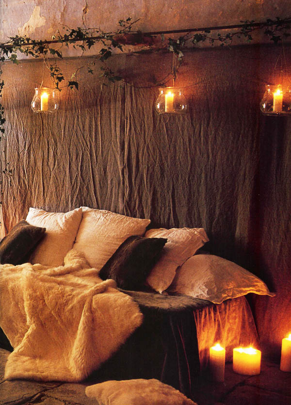 Christmas Lights In The Bedroom