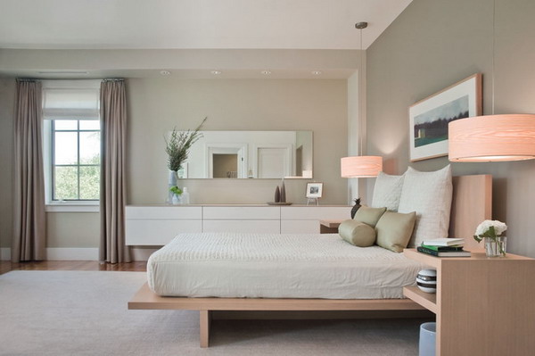 21 Interesting Natural Colors Bedroom Design Ideas