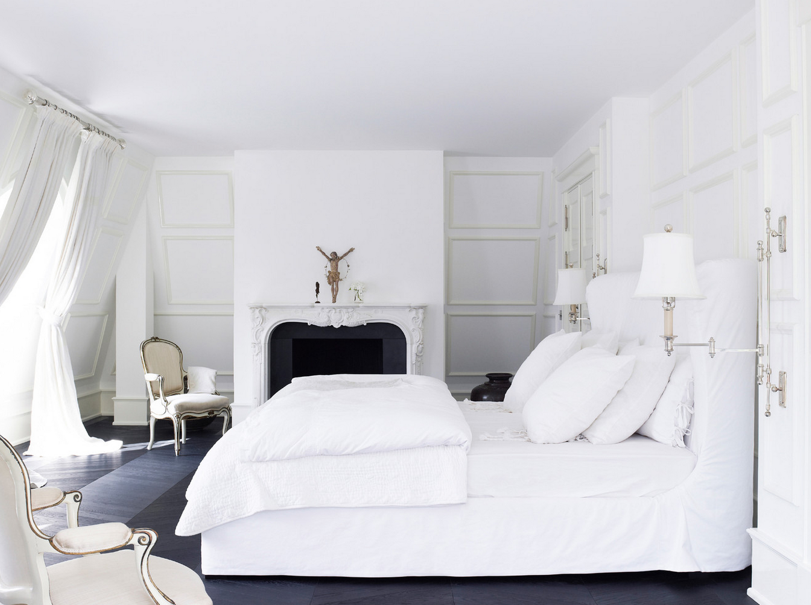 41 White Bedroom Interior Design Ideas Pictures