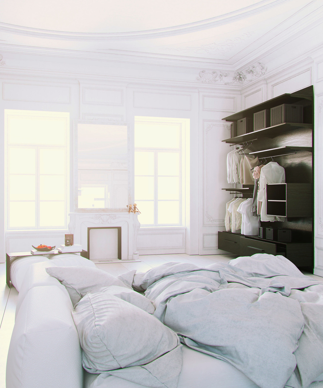 41 White Bedroom Interior Design Ideas & Pictures