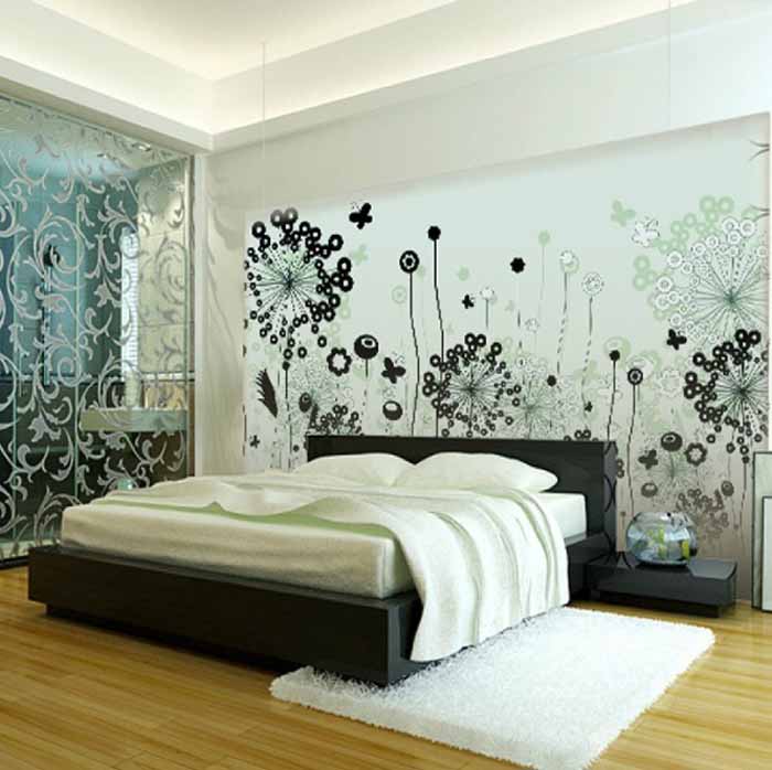 Black And White Bedroom Interior Design Ideas