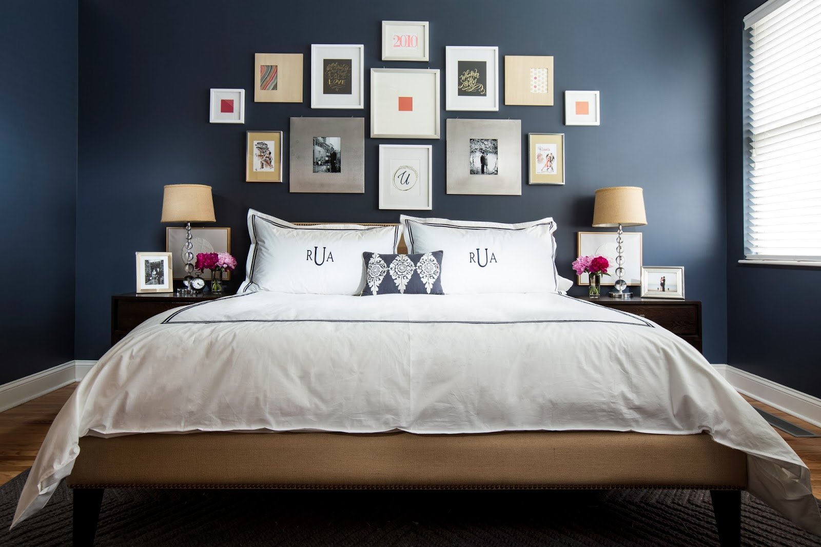 Blue Walls Bedroom Decor