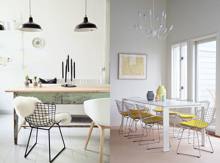 10 Stylish Bertoia Chair Dining Room