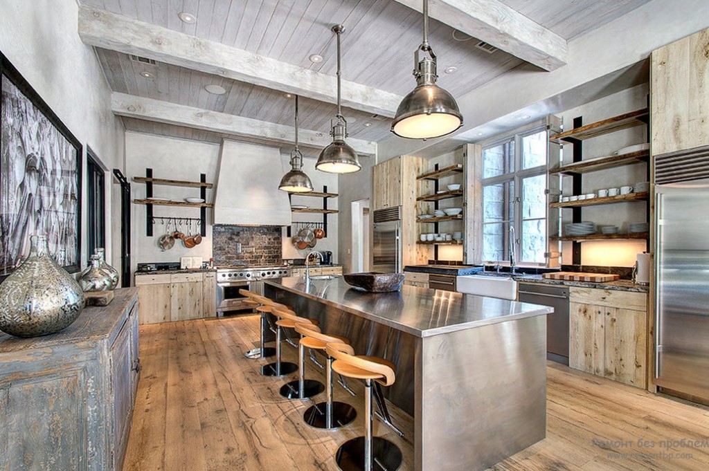 21 most beautiful industrial kitchen designs idea