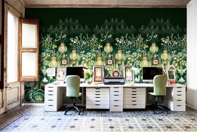 Inspiring Office Wall Murals For Your Home Office Design