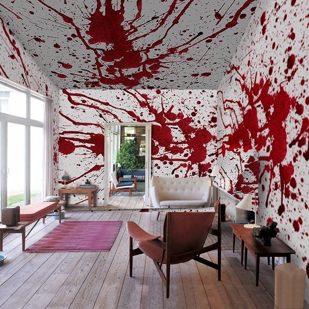 Blood Stained Decor