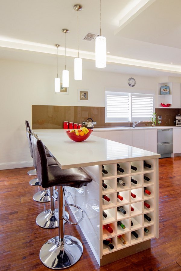 4 Smart Ideas For Kitchen Racks Design Shelving
