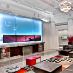 Lounge with a Home Video Wall