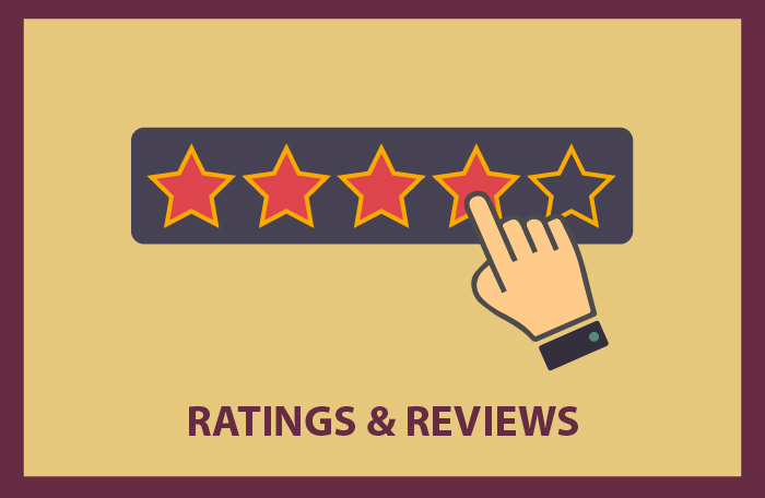 Reviews, Ratings