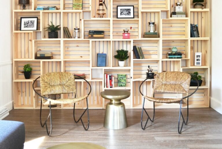 Pieces of Furniture Made Out of Books