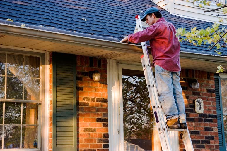 Cleaning Gutters