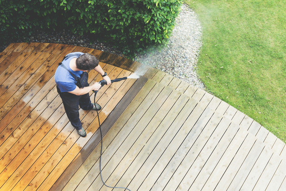 Pressure Washing Your Patio Deck Or, How To Use A Pressure Washer Clean Patio