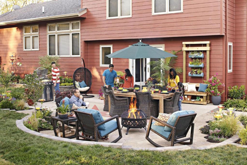 ralaxation in garden