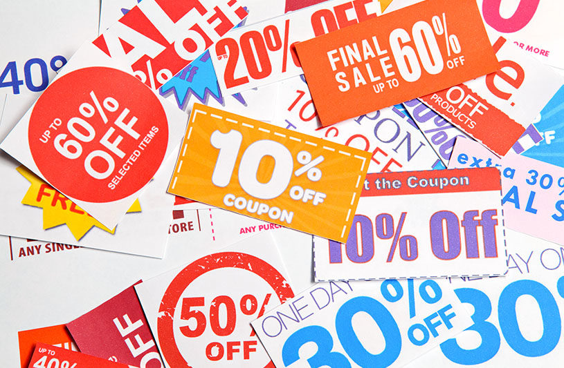 Group of coupon