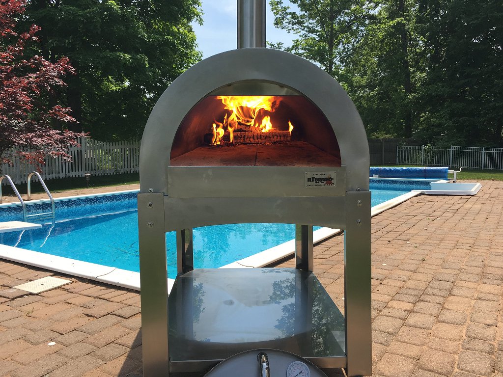 Wood-Fired Oven Outdoors