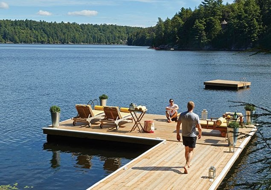 Floating Dock in Your Property