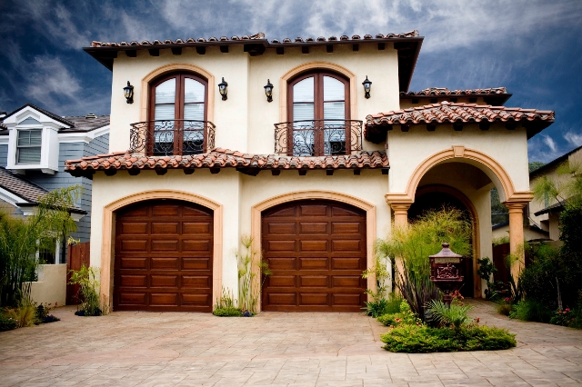 Gorgeous House with Dark Skies