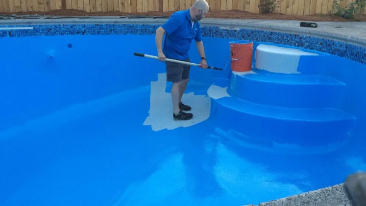 underwater pool patch plaster