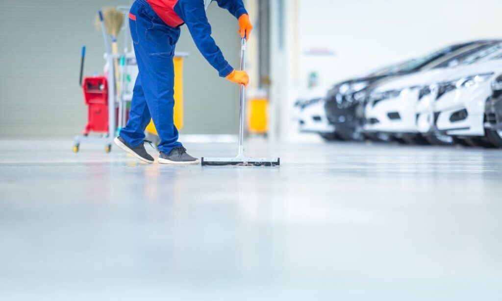 Maintain and Clean Epoxy Floor