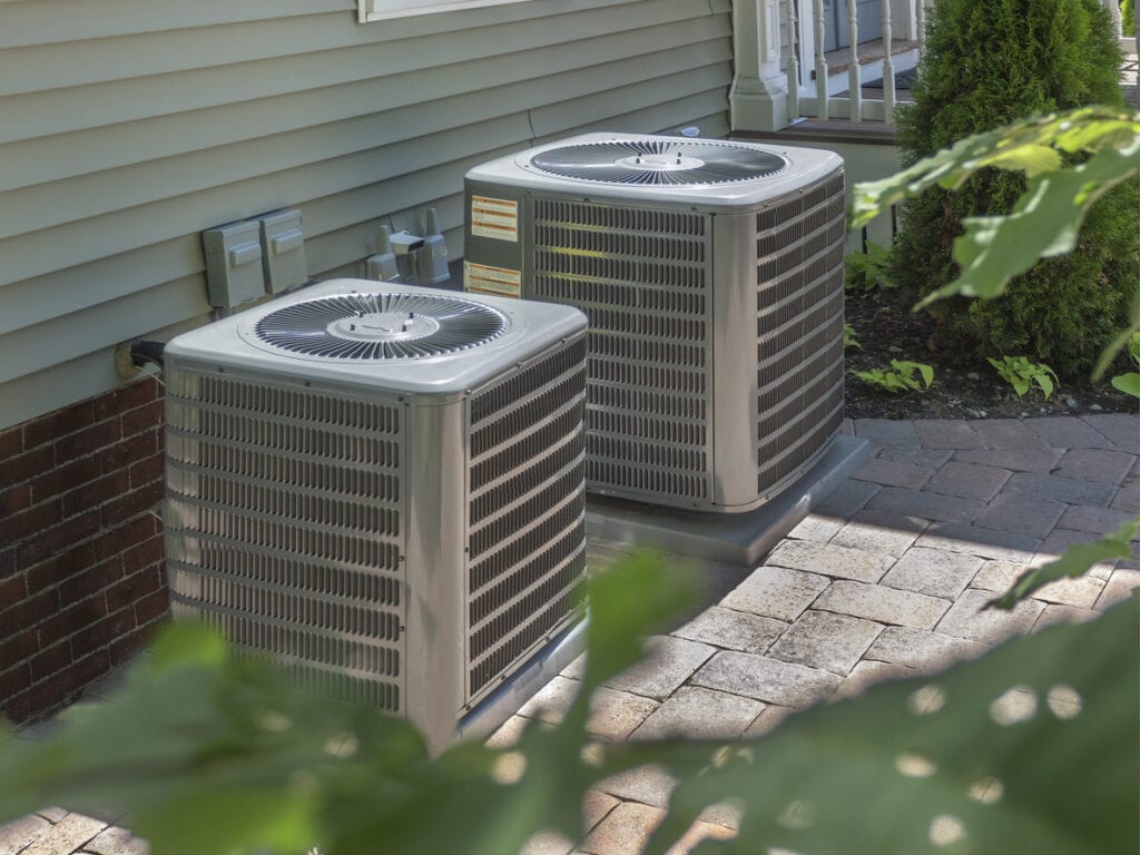 HVAC heating and air conditioning units