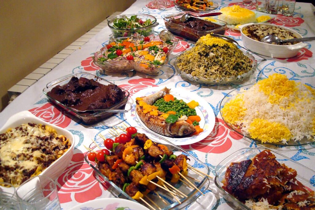 Food from Iranian heritage