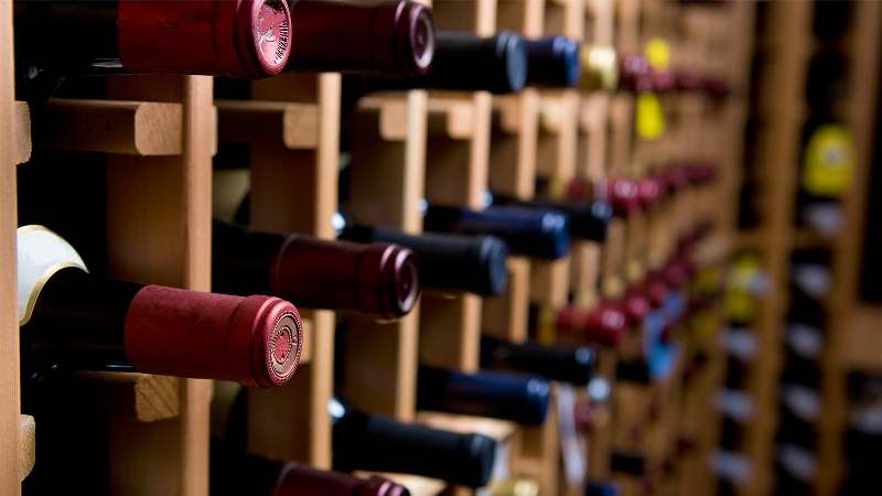 Perfect Wine Storage Area