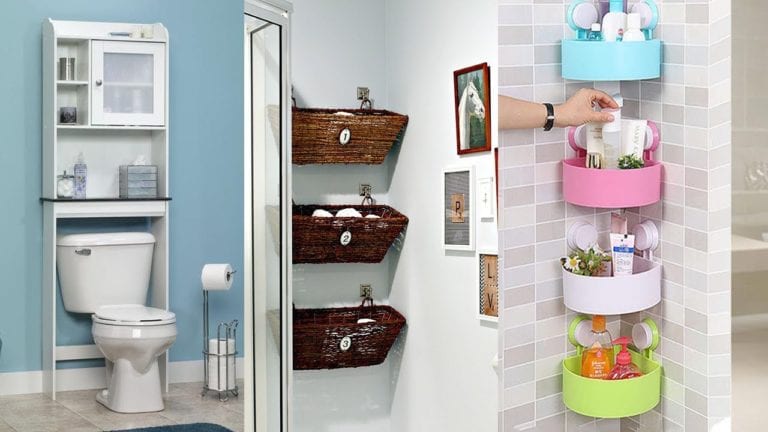 7 Over the Toilet Storage Ideas for Small Bathroom Space
