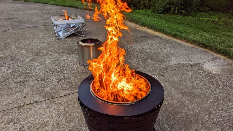 Smokeless Firepits in outdoor