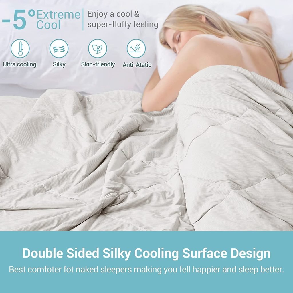 Elegear Arcchill Cooling Comforter Helps Enjoy a Good Night's Sleep