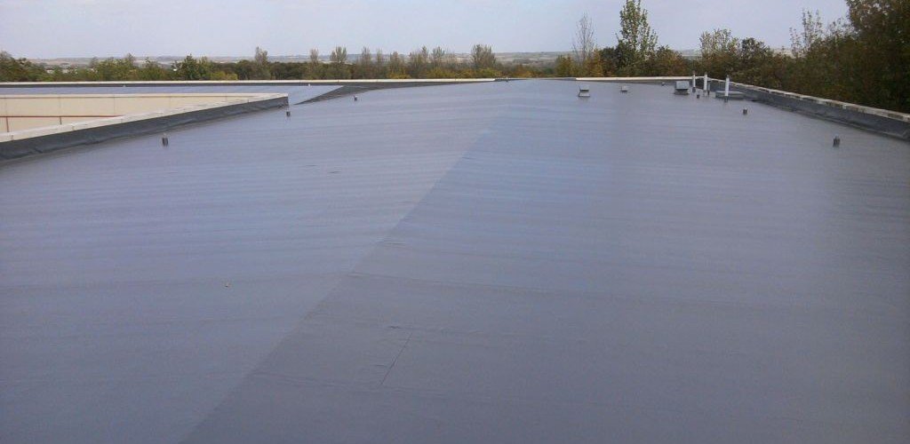 Coating for a Commercial Flat Roof2