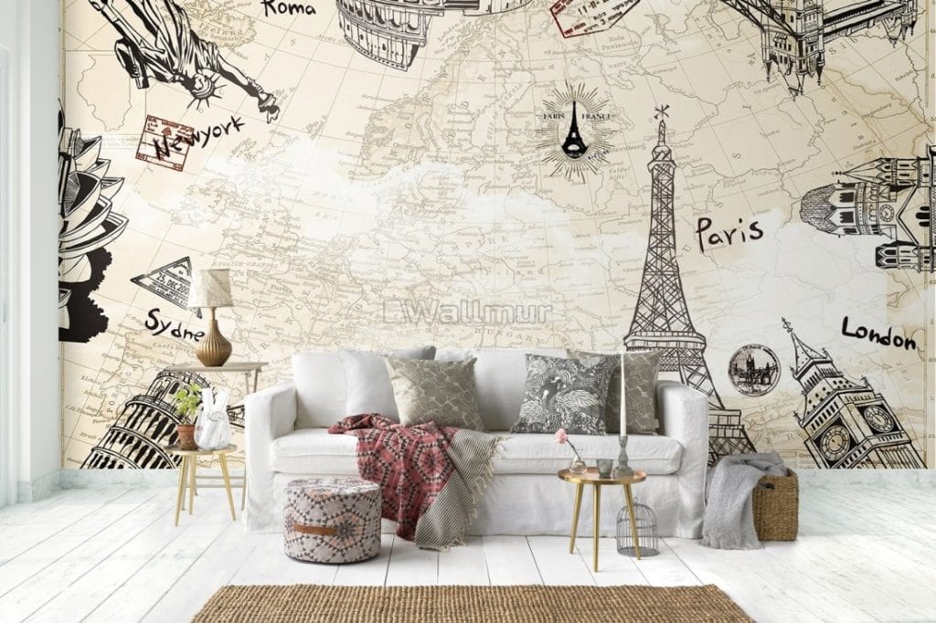 world map wallpaper1