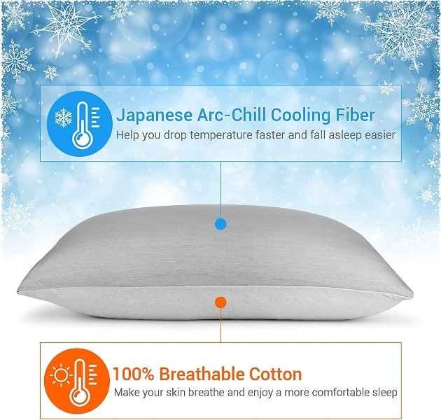 Furbish Your Space with Comfy Elegear Arcchill Cooling Pillowcases