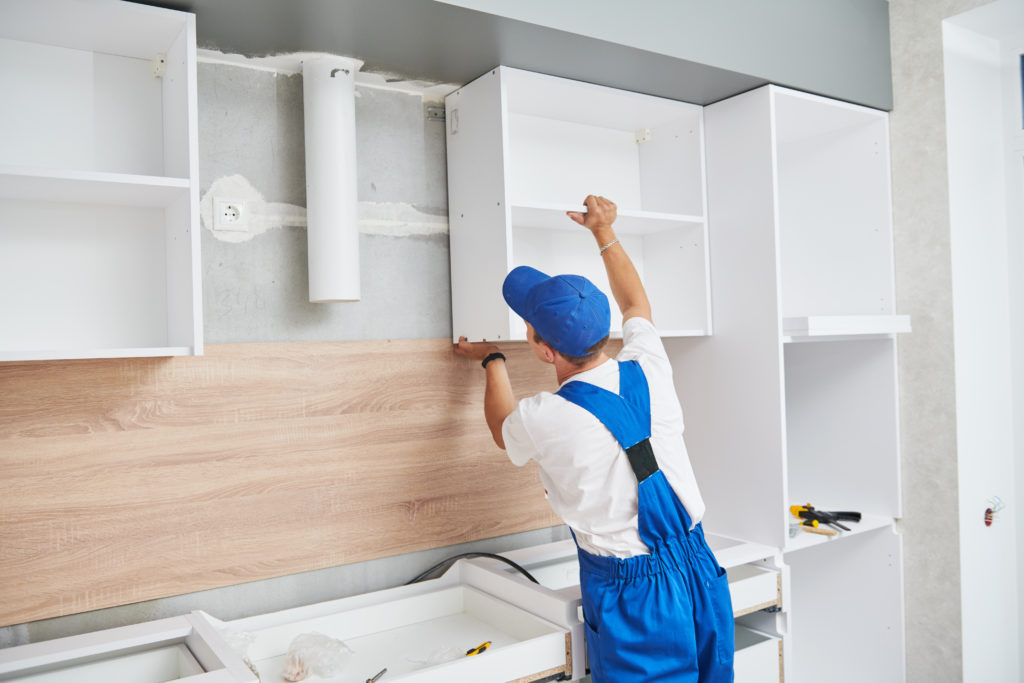 Kitchen cabinets