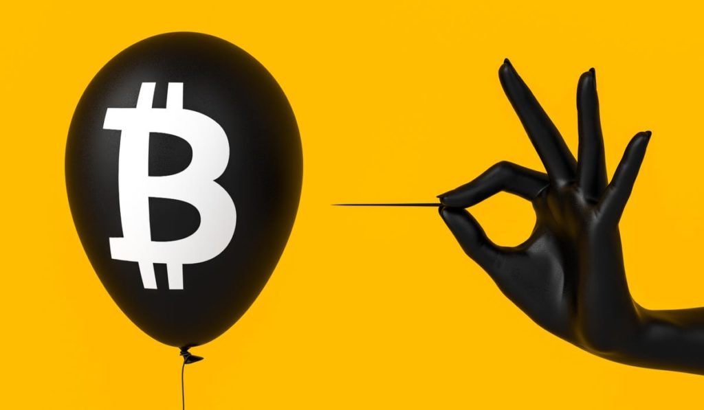 Bitcoin Bubble Burst