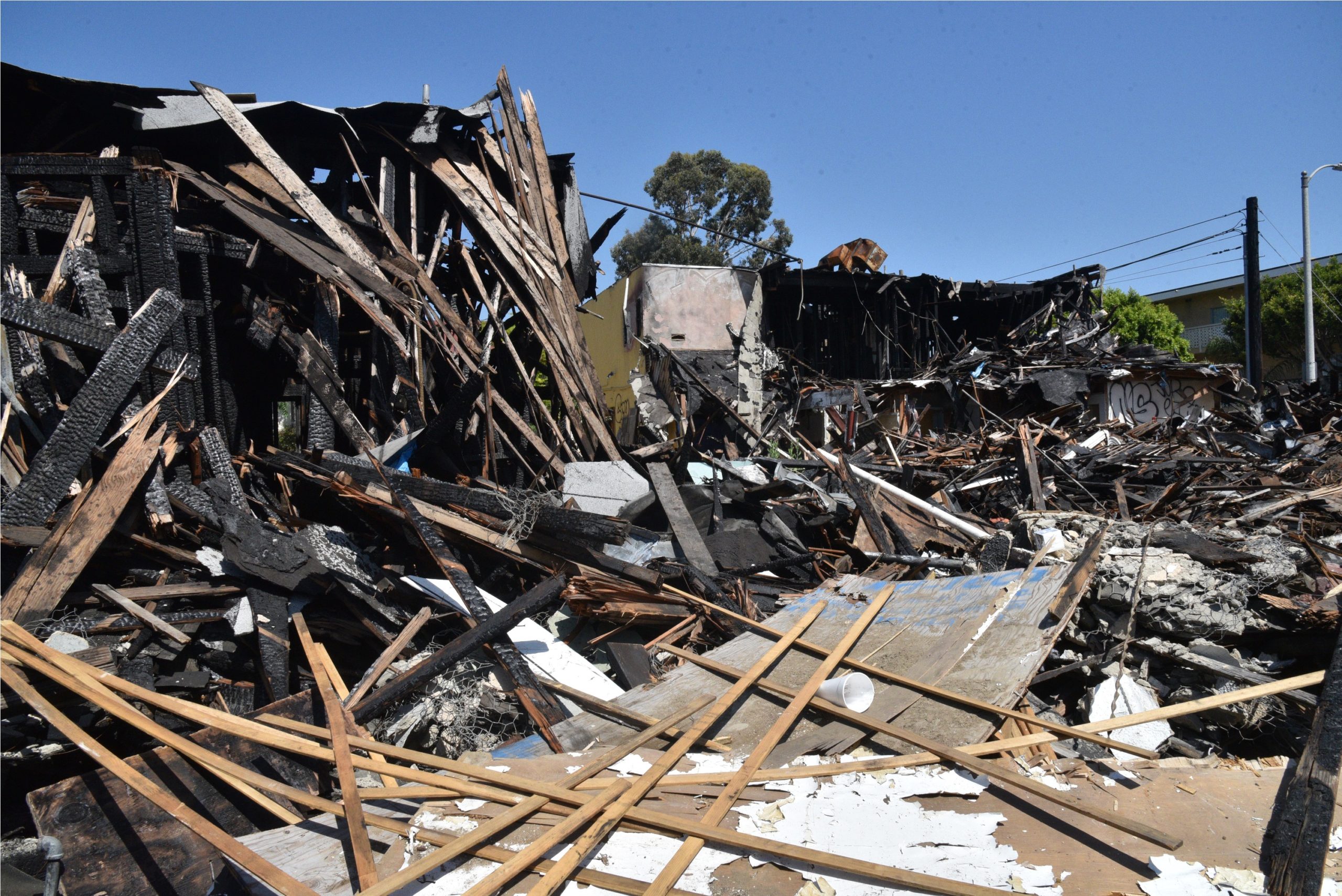 Office building gutted by fire