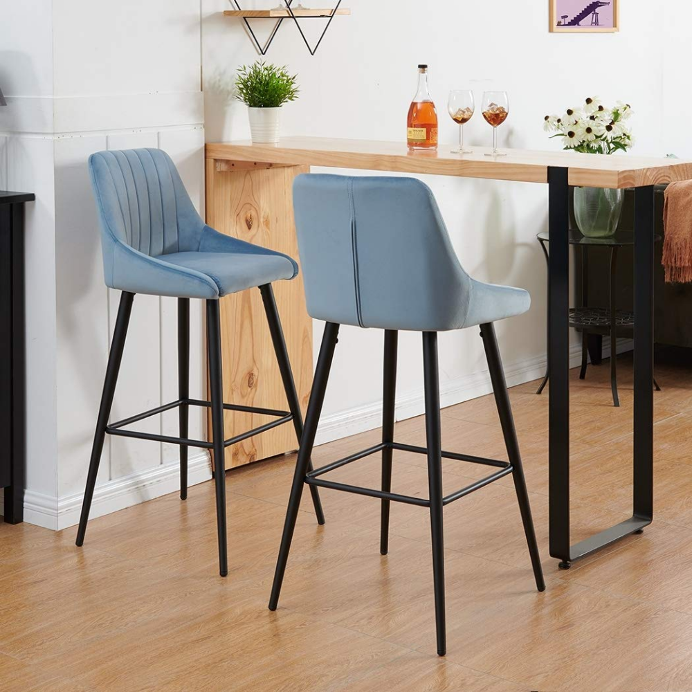 Velvet Barstools Pros and Cons 1