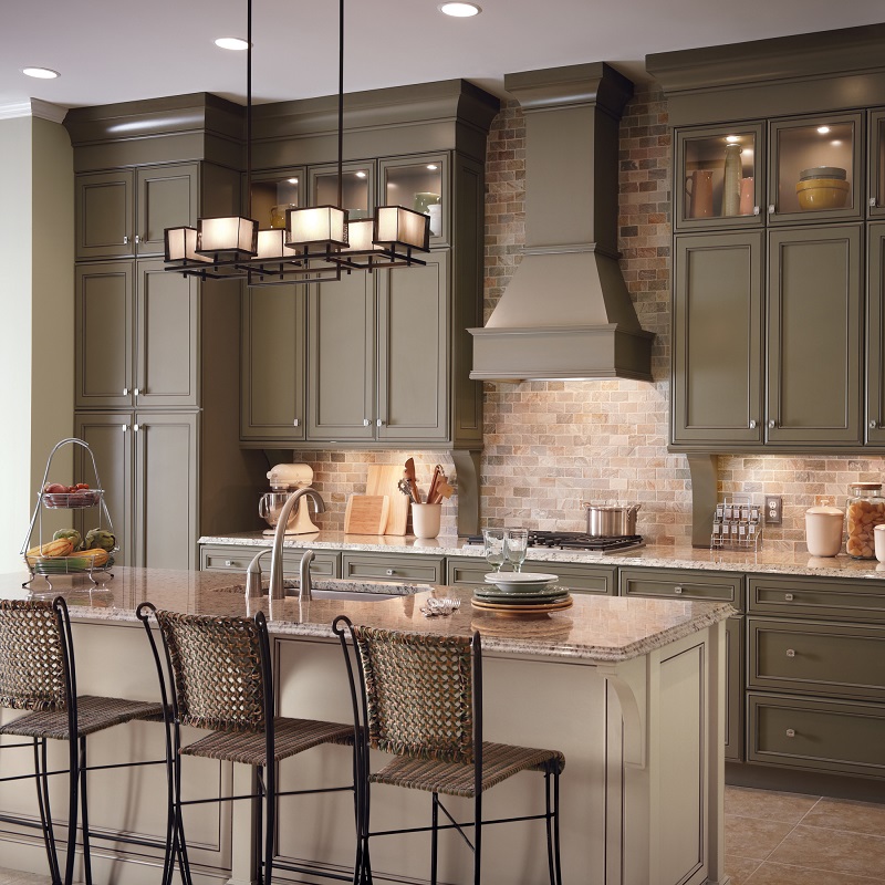 Taupe Kitchen Cabinets 2