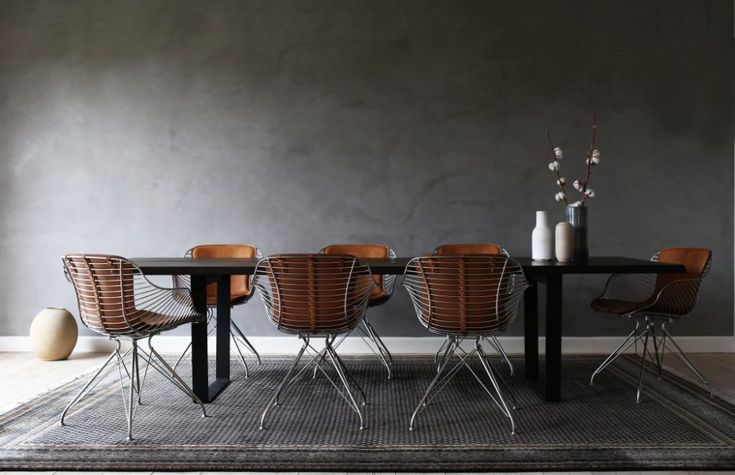 Wire Dining Chairs 2