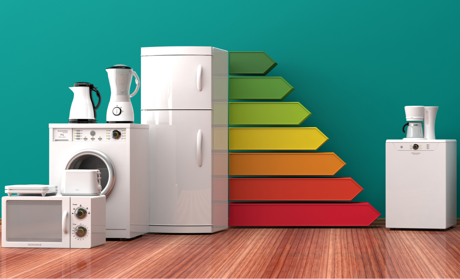Energy-efficient appliances