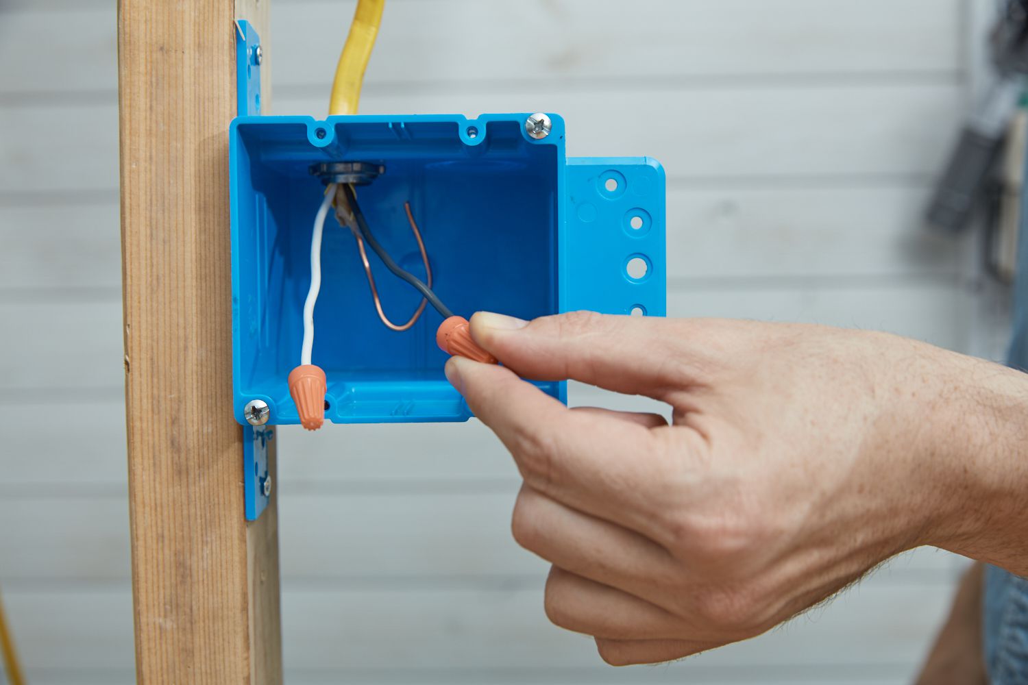capping off doorbell wires 1