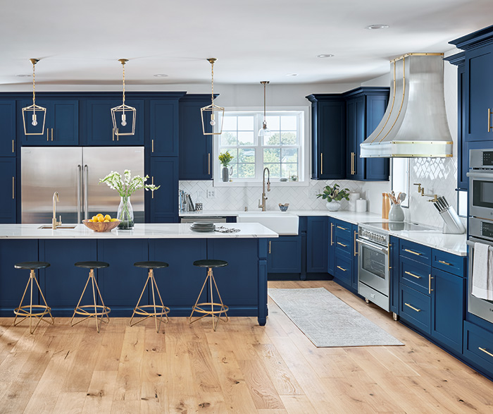 navy blue kitchen cabinets 3