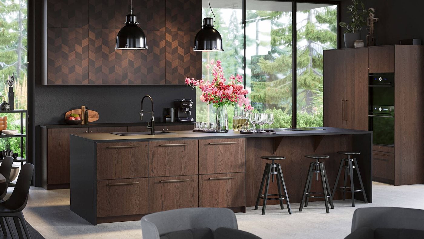 brown kitchen cabinets 3