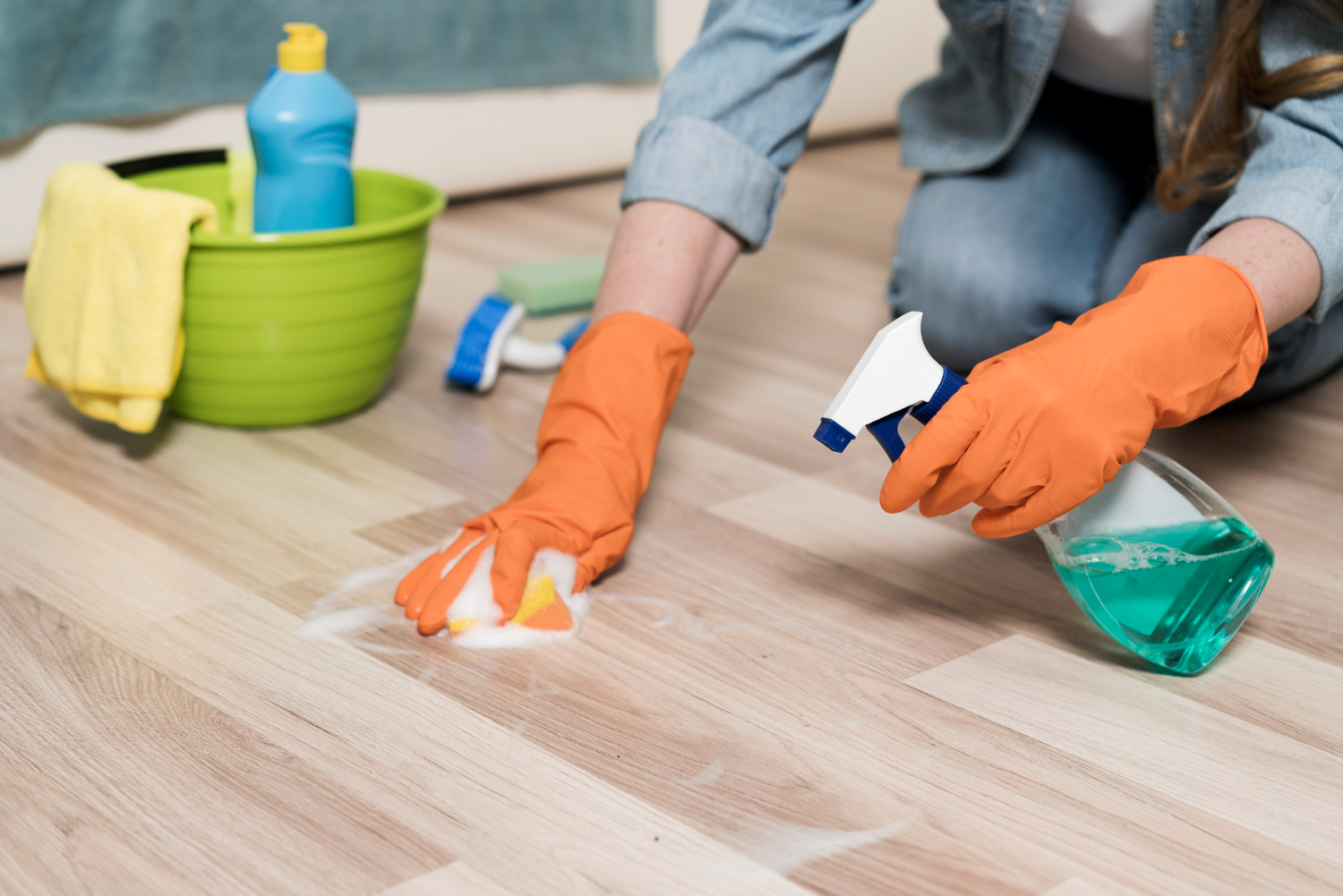 How to clean vinyl flooring 1