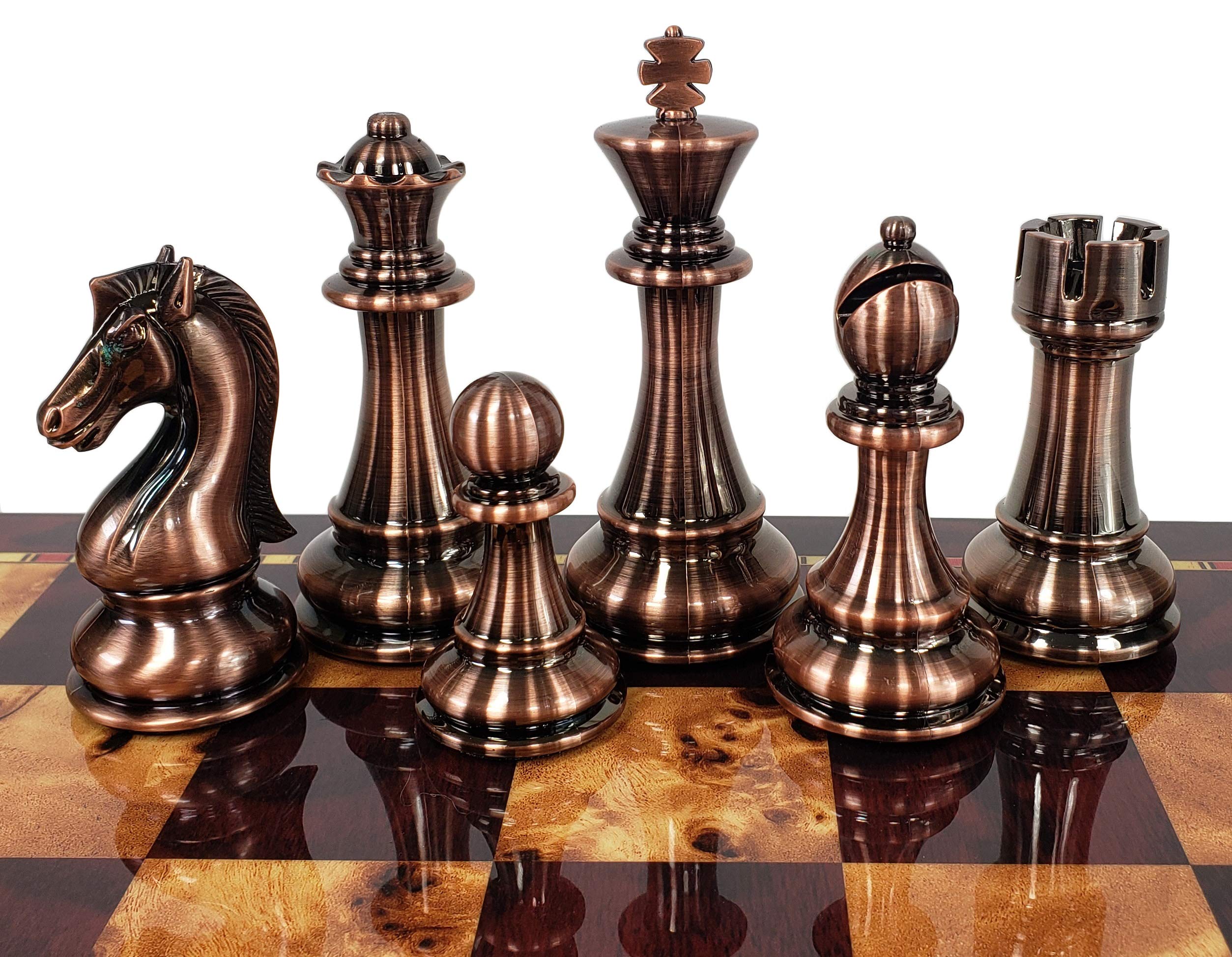 Metal Chess Pieces 1