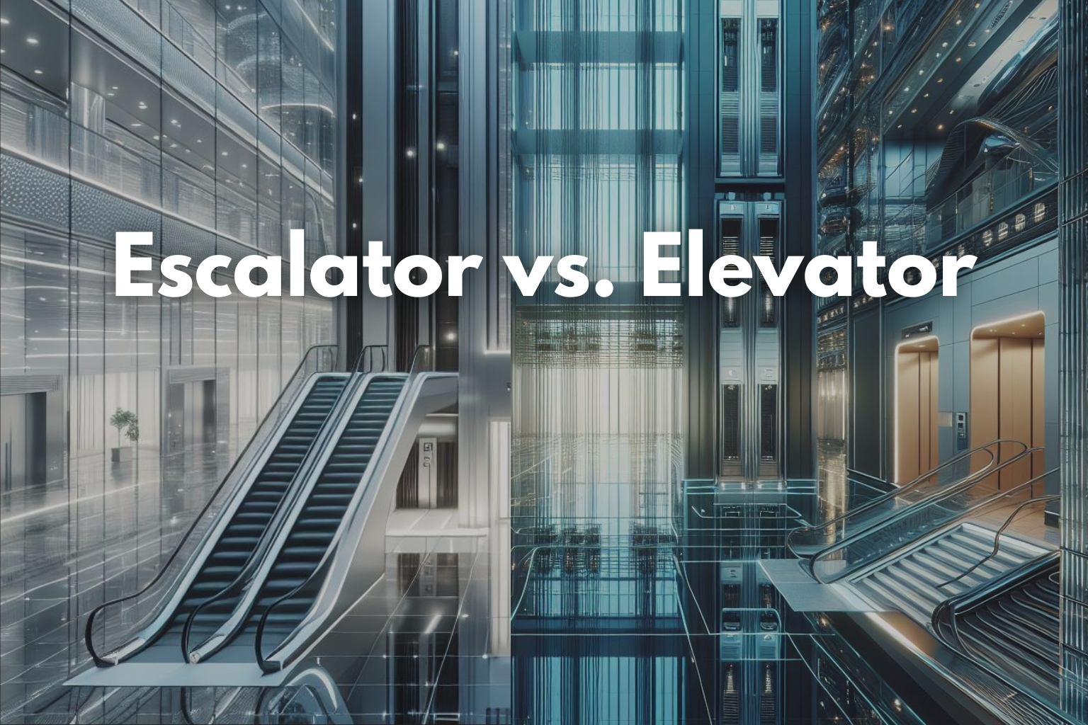 Escalator vs Elevator