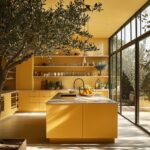 Yellow Kitchen Cabinets