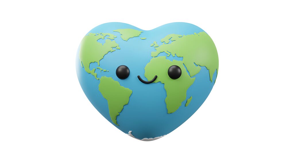 love earth cartoon animated