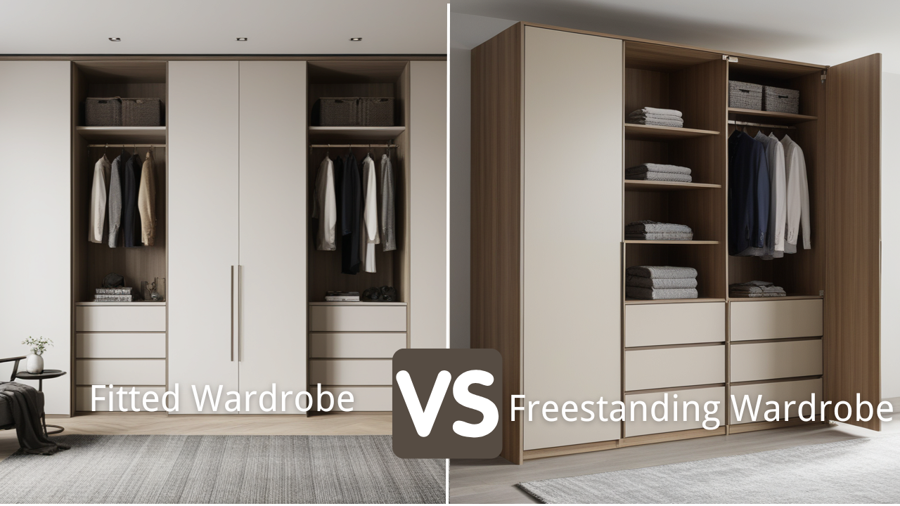 Fitted Wardrobe vs. Freestanding Wardrobe