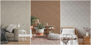 Linen wallpaper