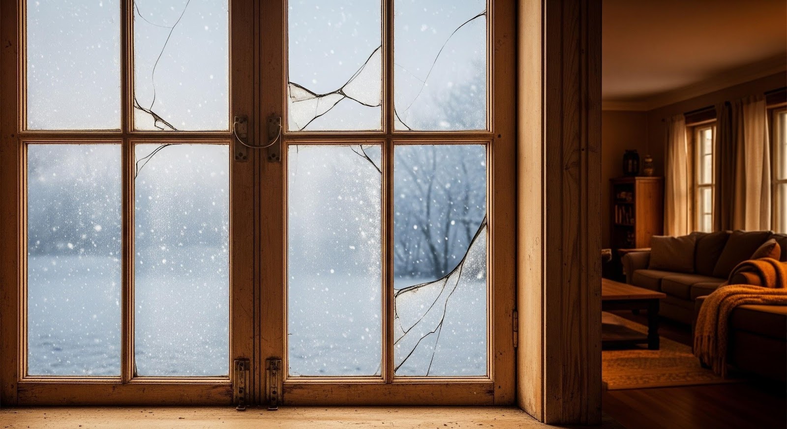 Losing Heat Through Old Windows